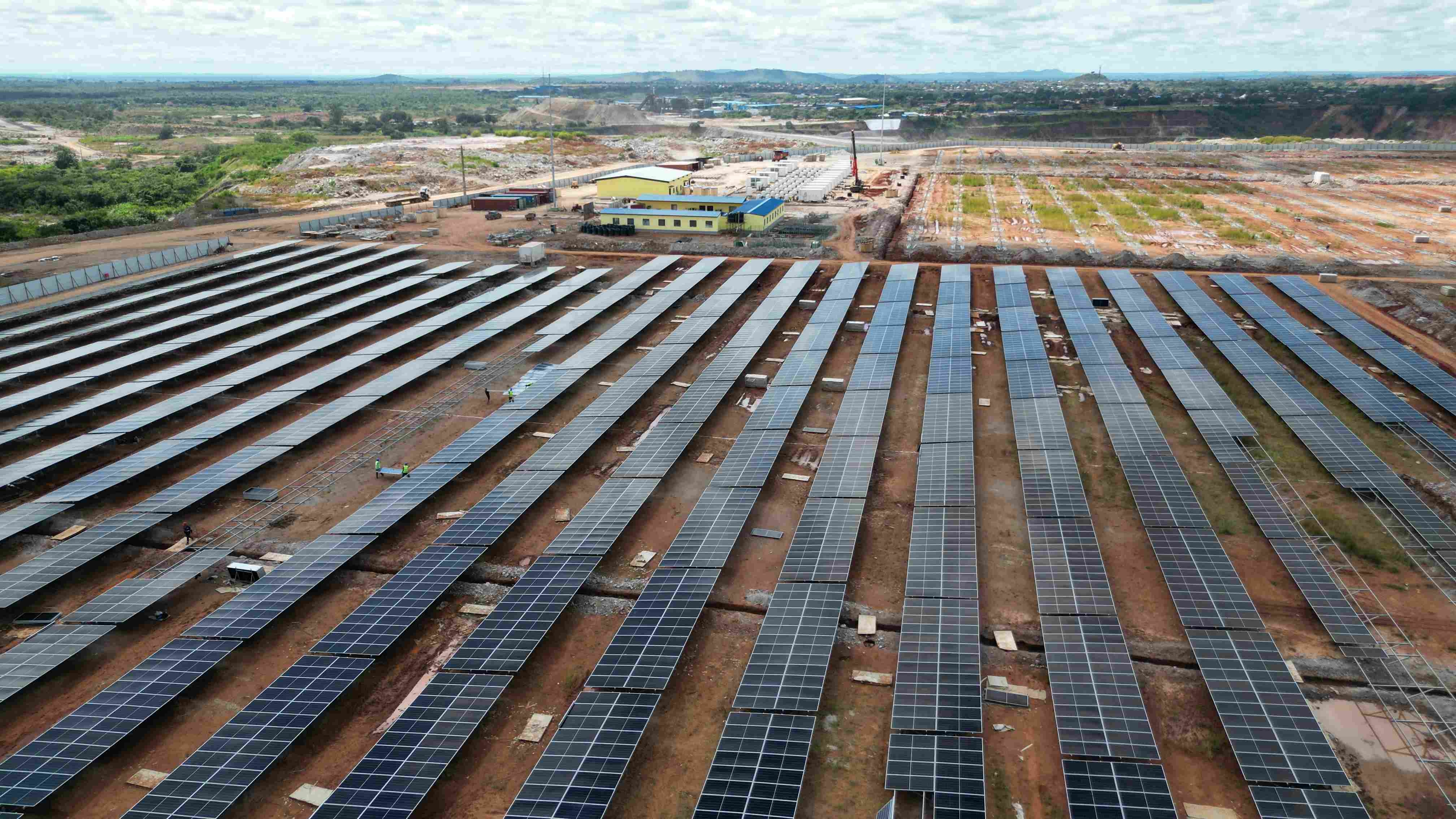 Completion of Installation for First PV Panel Array of Luisha Copper-Cobalt Mine PV Energy Storage Microgrid Power Purchase Project in the Democratic Republic of the Congo   